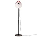 Miniatyrbild 3 av 10: vidaXL Golvlampa 25 W nött röd 150 cm E27