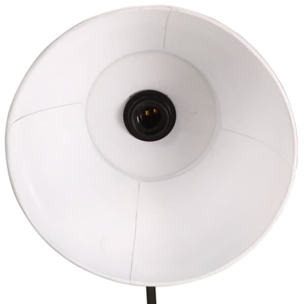 vidaXL Golvlampa 25 W nött röd 150 cm E27