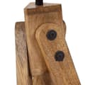 Miniatyrbillede 9 af 11: vidaXL gulvlampe 45x45x120 cm 25 W E27 rustik rød