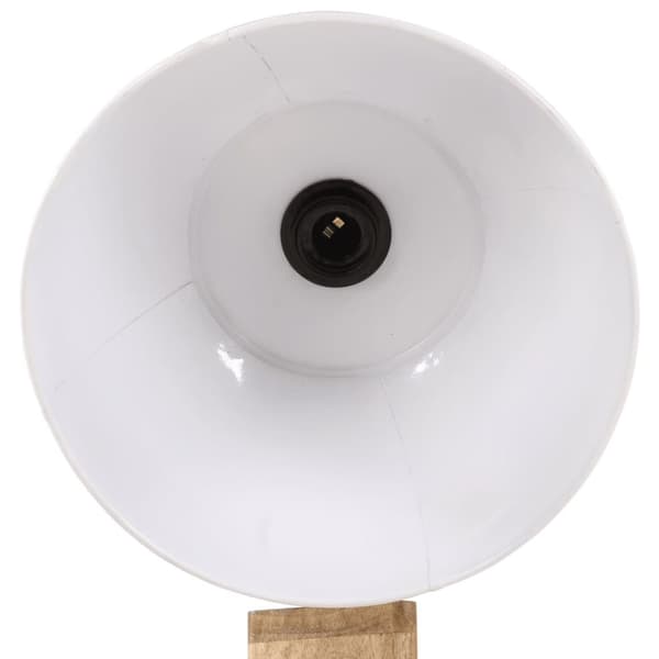 vidaXL Gulvlampe 25 W hvit 45x45x120 cm E27