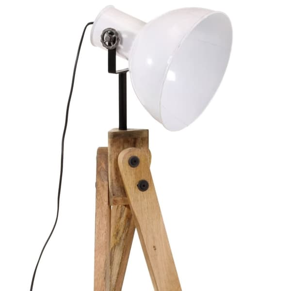 vidaXL Gulvlampe 25 W hvit 45x45x120 cm E27