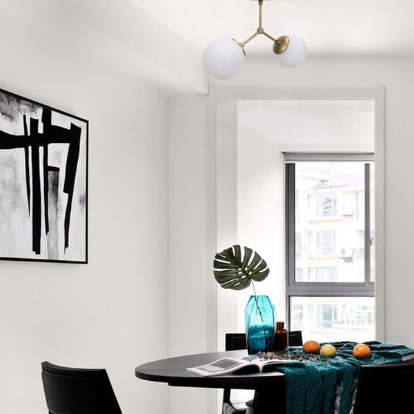 Chic Home Syreeni kattovalaisin 44x15x28 cm, kulta/valkoinen