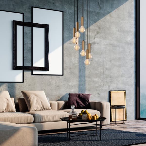 Chic Home Kastehelmi kattovalaisin 40x40x136 cm, kulta
