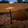 Miniatyrbild 2 av 4: Solcellslampa Lumisky Grå