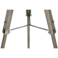 Miniatyrbillede 4 af 5: Gulvlampe Home ESPRIT Hvid Brun Træ 40 x 40 x 150 cm