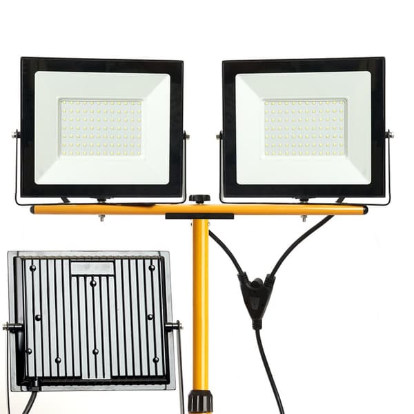 Bygge-LED-halogen på stativ RSL006-2x100N