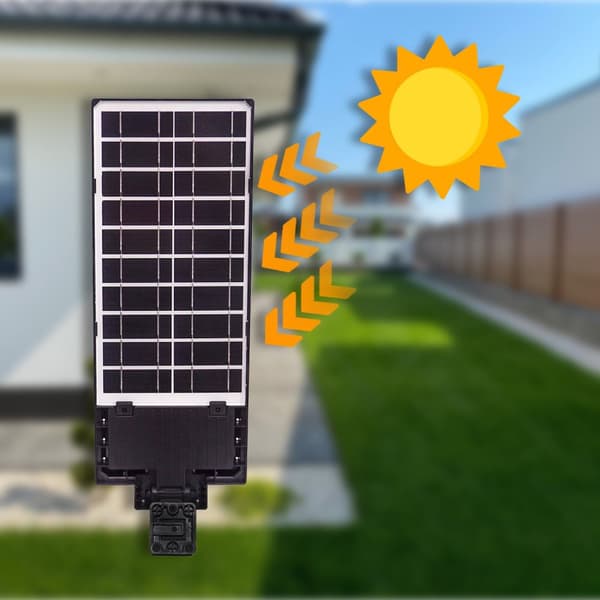 Solcelle-LED-lampe med bevægelsessensor RSL017