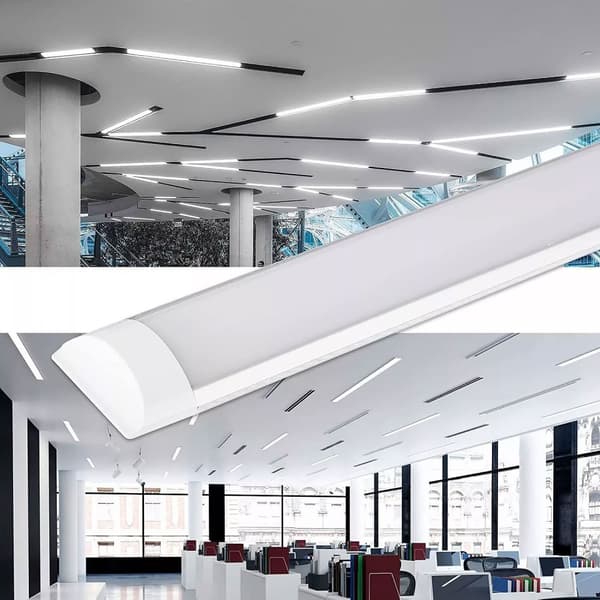 Overflademonteret LED-panel 90cm Hvid 27W