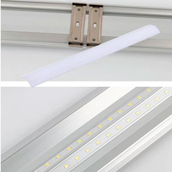 Overflademonteret LED-panel 90cm Hvid 27W