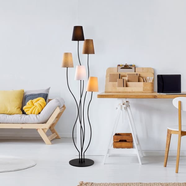 Chic Home Marja lattiavalaisin 44x44x160 cm, ruskea