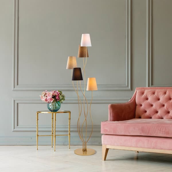 Chic Home Marja lattiavalaisin 44x44x160 cm, ruskea