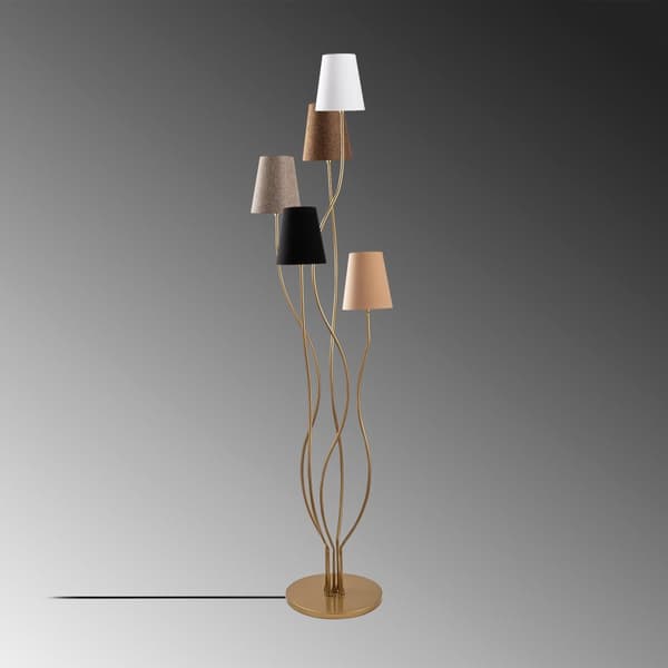 Chic Home Marja lattiavalaisin 44x44x160 cm, ruskea