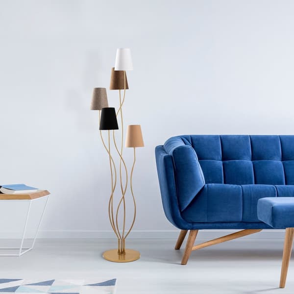 Chic Home Marja lattiavalaisin 44x44x160 cm, ruskea