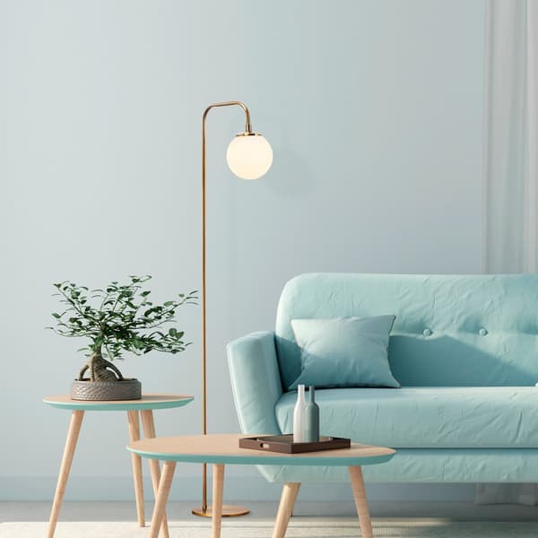Chic Home Tuomi lattiavalaisin 27x27x146 cm, kulta