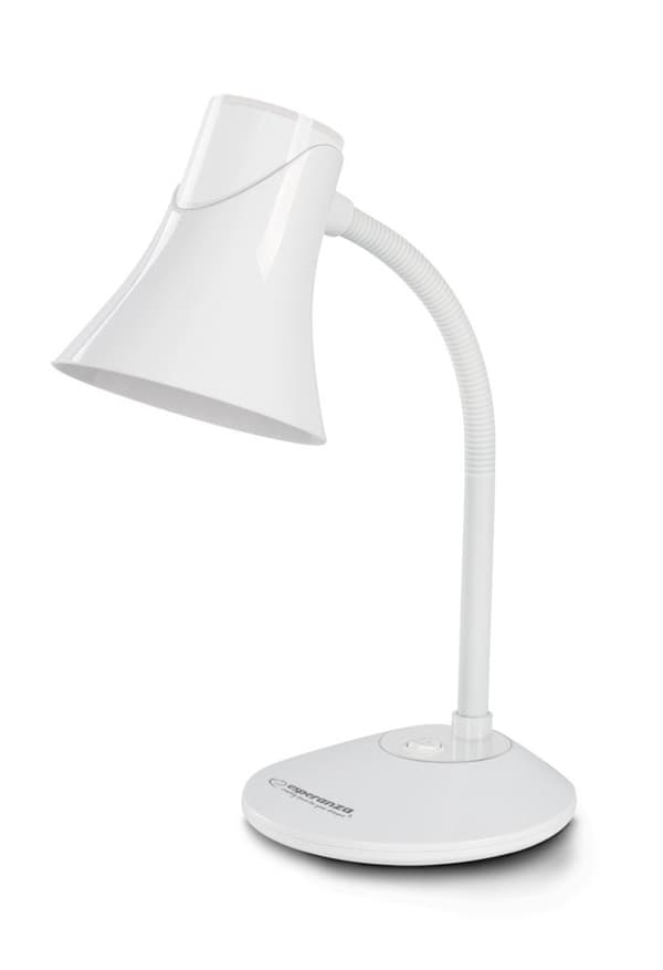 Esperanza ELD111W Polaris skrivebordslampe Hvid Hvid