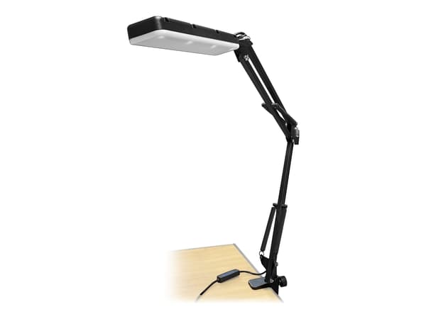 Media-Tech skrivebordslampe Media-Tech FLEX LAMP MT224 LED skrivebordslampe Sort