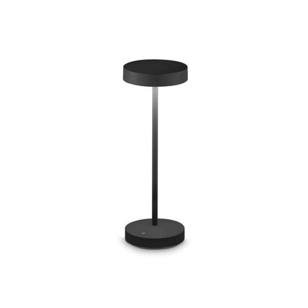 Ideal Lux TOFFEE Bärbar utomhuslampa Integrerad LED Svart 230Lm 3000K IP54