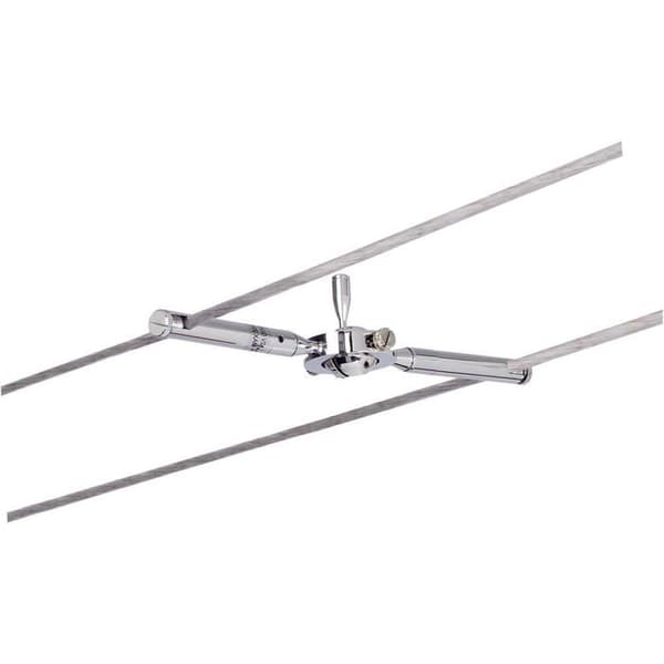 Paulmann 94147 Spot on kabel Togo krom utan glödlampa, max. 10W GU5.3