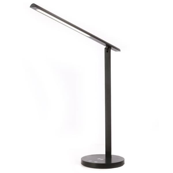 Unilux Diva - LED-bordslampa med trådlös laddare och USB (Kategori: Bordslampa) Svart