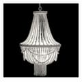 Miniatyrbillede 5 af 5: Loftslampe DKD Home Decor Hvid Metal Træ MDF 40 W 220 V 50 x 50 x 128 cm