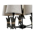Miniatyrbillede 3 af 4: Loftslampe DKD Home Decor Polyester Metal (55 x 55 x 100 cm)