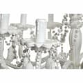 Miniatyrbild 5 av 5: Taklampa DKD Home Decor Vit Metall Plast 40 W Romantisk Avskalad 220 V 70 x 70 x 63 cm