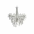 Miniatyrbild 1 av 5: Taklampa DKD Home Decor Vit Metall Plast 40 W Romantisk Avskalad 220 V 70 x 70 x 63 cm