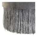 Pikkukuva 3 / 3: Lampunvarjostin DKD Home Decor 8424001773930 Harmaa Burgundi Metalli Sametti Hapsu Sixties 30 x 30 x 29 cm (2 osaa)