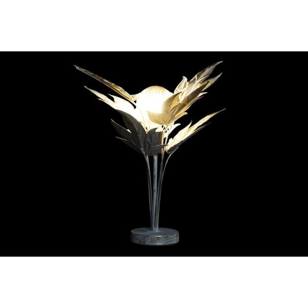 Bordslampa DKD Home Decor Grå Metall 42 x 42 x 47 cm