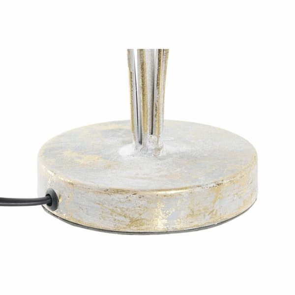 Bordslampa DKD Home Decor Grå Metall 42 x 42 x 47 cm