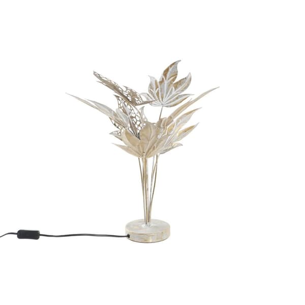 Bordslampa DKD Home Decor Grå Metall 42 x 42 x 47 cm