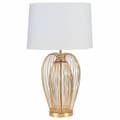 Miniatyrbild 2 av 2: Bordslampa DKD Home Decor Metall Vit 220 V 35 x 35 x 63 cm 50 W (2 antal)