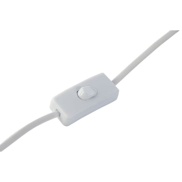 Bordlampe Home ESPRIT Hvid Metal 30 x 30 x 50 cm