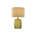 Miniatyrbild 5 av 5: Bordslampa Home ESPRIT Grön Beige Gyllene Glas 50 W 220 V 38 x 38 x 57 cm