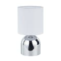 Miniatyrbild 1 av 2: Bordslampa Versa Silvrig Metall 14 x 25 x 14 cm