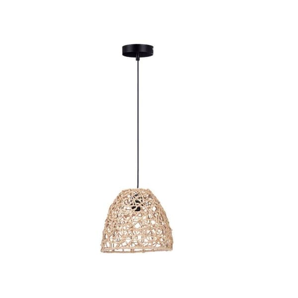 Taklampa Naturell Rattan Konformad 25 x 21 x 25 cm (2 antal)