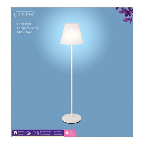 Golvlampa Lumineo 894460 150 cm Laddningsbar
