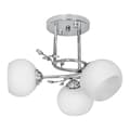 Miniatyrbild 1 av 3: Taklampa Activejet AJE-IRMA 3P Vit Silvrig Metall 40 W 39 x 29 x 35 cm