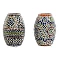 Pikkukuva 1 / 4: Pöytälamppu Home ESPRIT Monivärinen Alumiini Kristalli 220 V 14 x 14 x 19 cm (2 osaa)