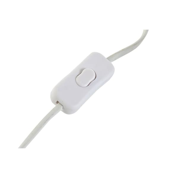Bordslampa Home ESPRIT Vit Naturell Terrakota n Metall Bambu 50 W 220 V 22 x 22 x 33 cm (2 antal)