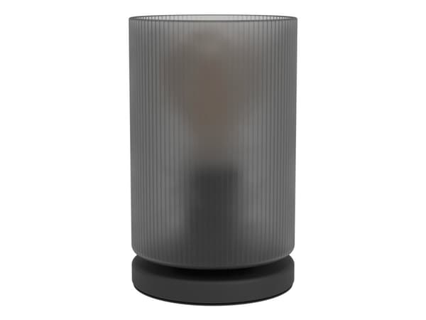 EGLO Colomera, Svart, Grå, Glas, Stål, Svart, IP20, II, E27