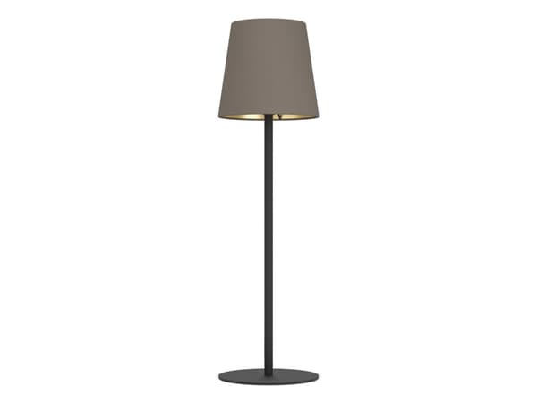 EGLO FIORANA BORD H530 E14 SVART/CAPPUCCINO GULD