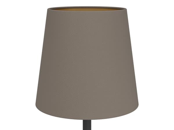 EGLO FIORANA BORD H530 E14 SVART/CAPPUCCINO GULD