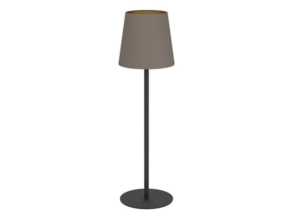 EGLO FIORANA BORD H530 E14 SVART/CAPPUCCINO GULD Cappuccino, Guld