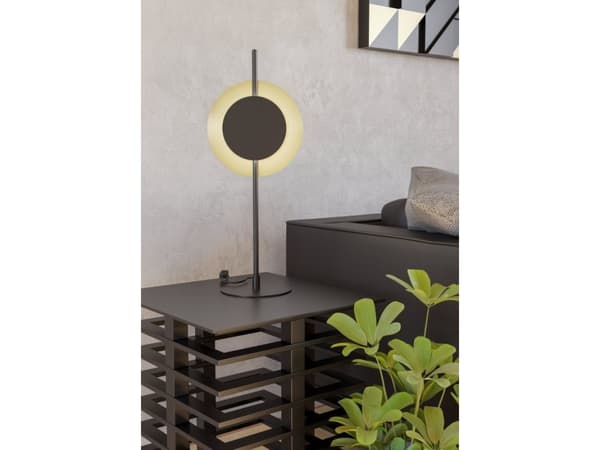 EGLO BACON BORD H600 SORT/BM