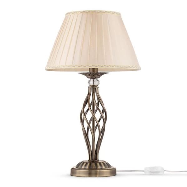 Grace Bordslampa i mässing och kristall, 1 lampa, E14