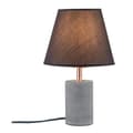 Miniatyrbild 1 av 4: Paulmann 79622 Bordlampa Neordic Tem 1 ljuskälla med lampskärm i tyg / Koppar / Betong