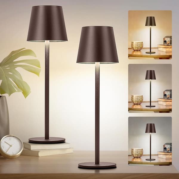 Lille lampe APP1366-T brun