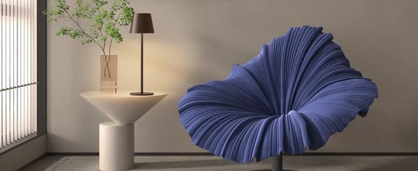 Lille lampe APP1366-T brun