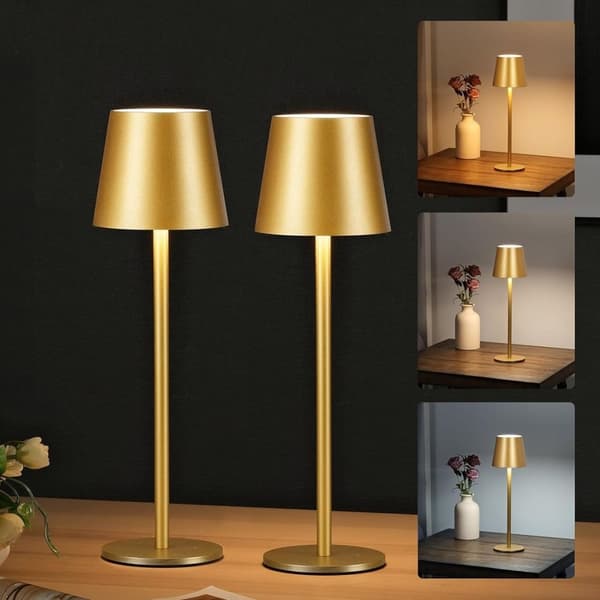 Lille lampe APP1367-T gammelt guld